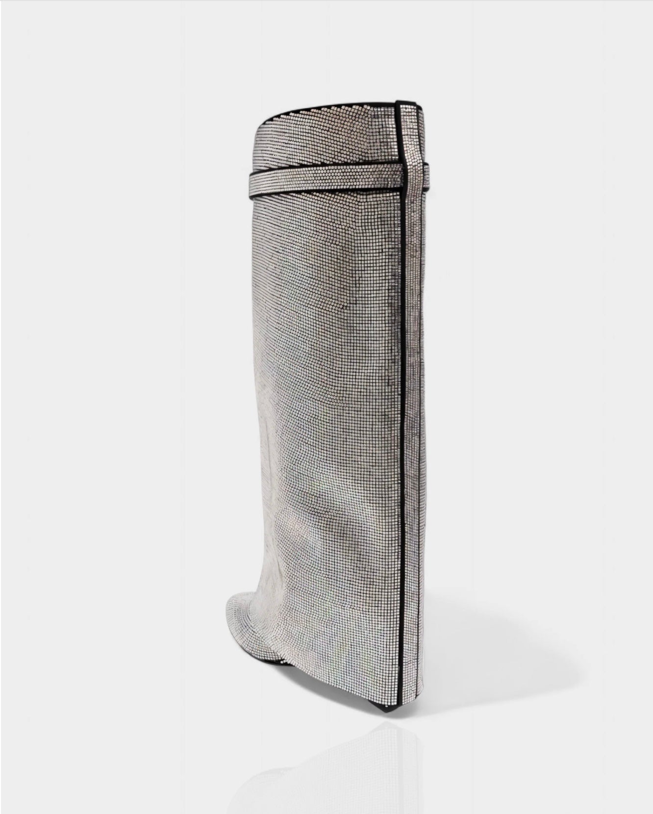 Bottes Lock, Argent à Strass